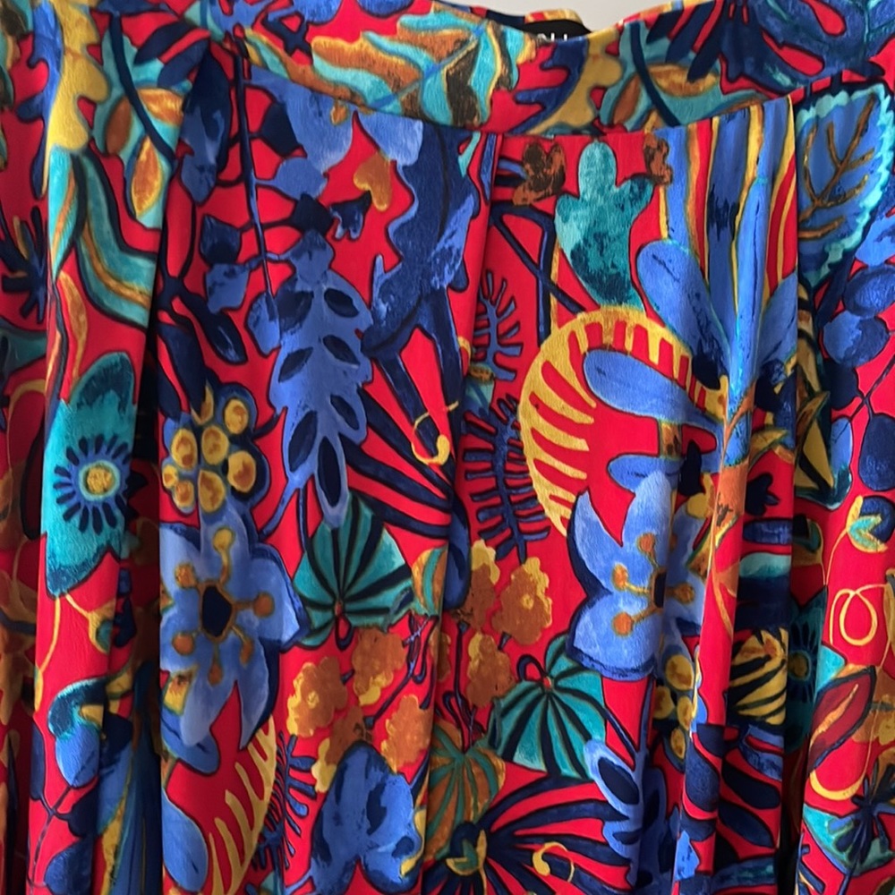 Rebdolls Colorful Floral Maxi Skirt - Picture 2 of 8